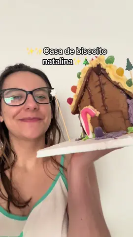 #natal #receitas #brincadeira #christmas #xmas #gingerbreadhouse #biscoito🍪 