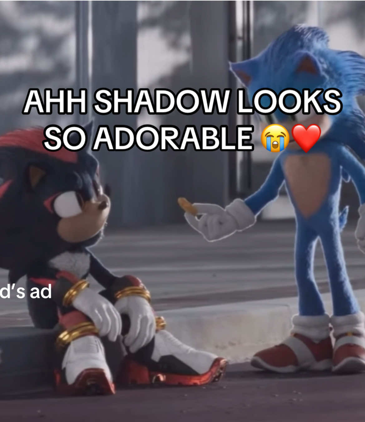 I WILL KILL YOU PEOPLE IF YOU SPOIL IT.. | #sonicthehedgehog #sonicmovie3 #mcdonalds #shadowthehedgehog #shadow #views #fypシ #fyp 