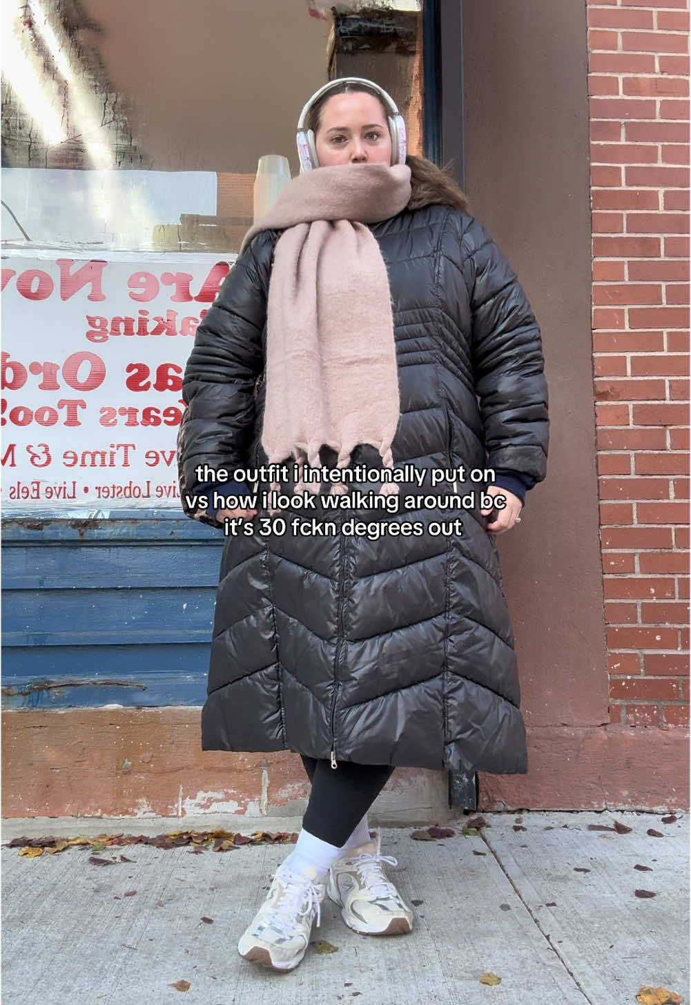 becuase WHY IS IT SO COLD 🧣❄️ #coldweather #nyc #OOTD 