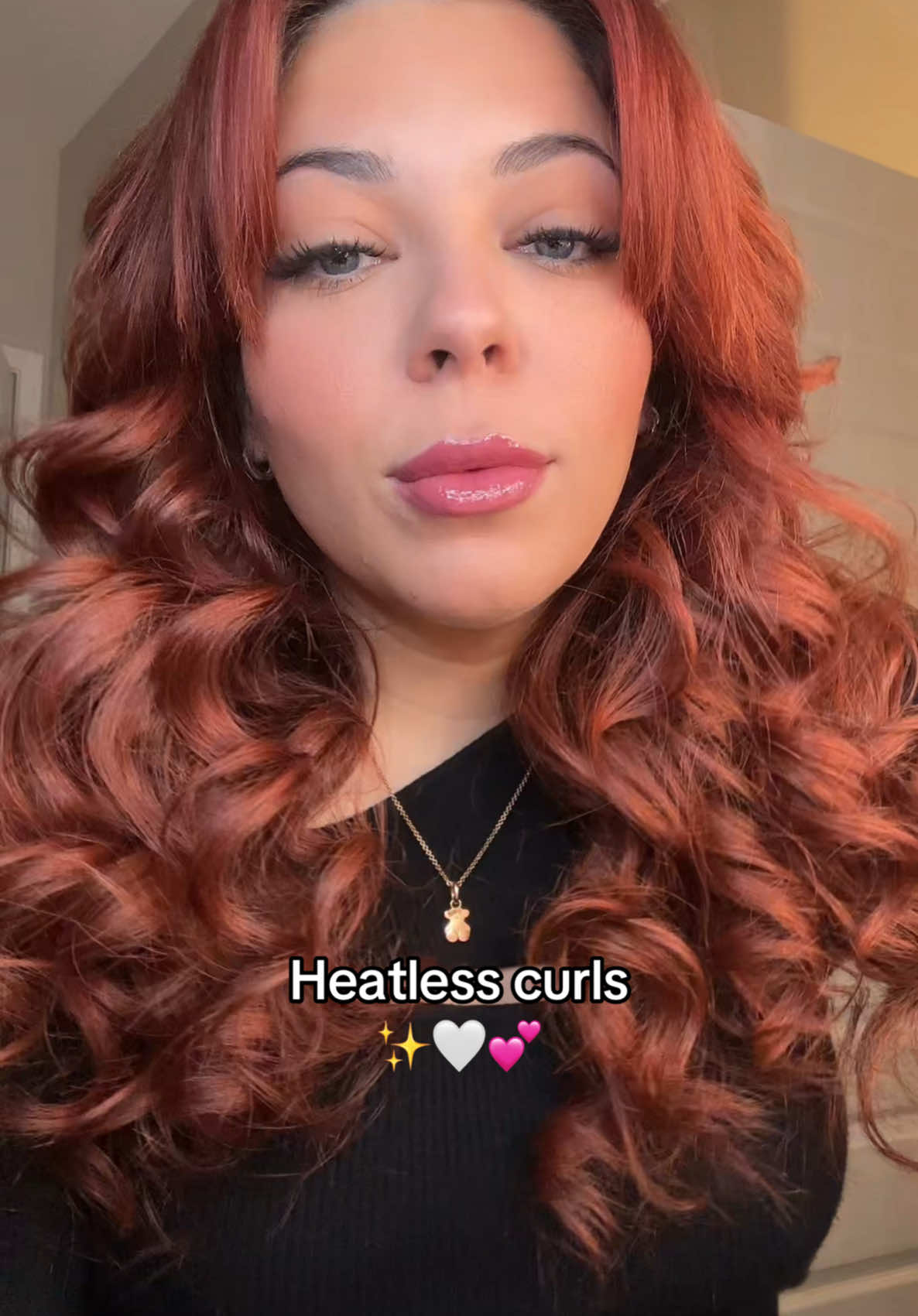 Morning shed will be my fave!!! ✨ #hairtok #heatlesscurls #heatlesshair #heatlesshairstyles #curls #morningroutine #hairroutine #orlandoflorida 