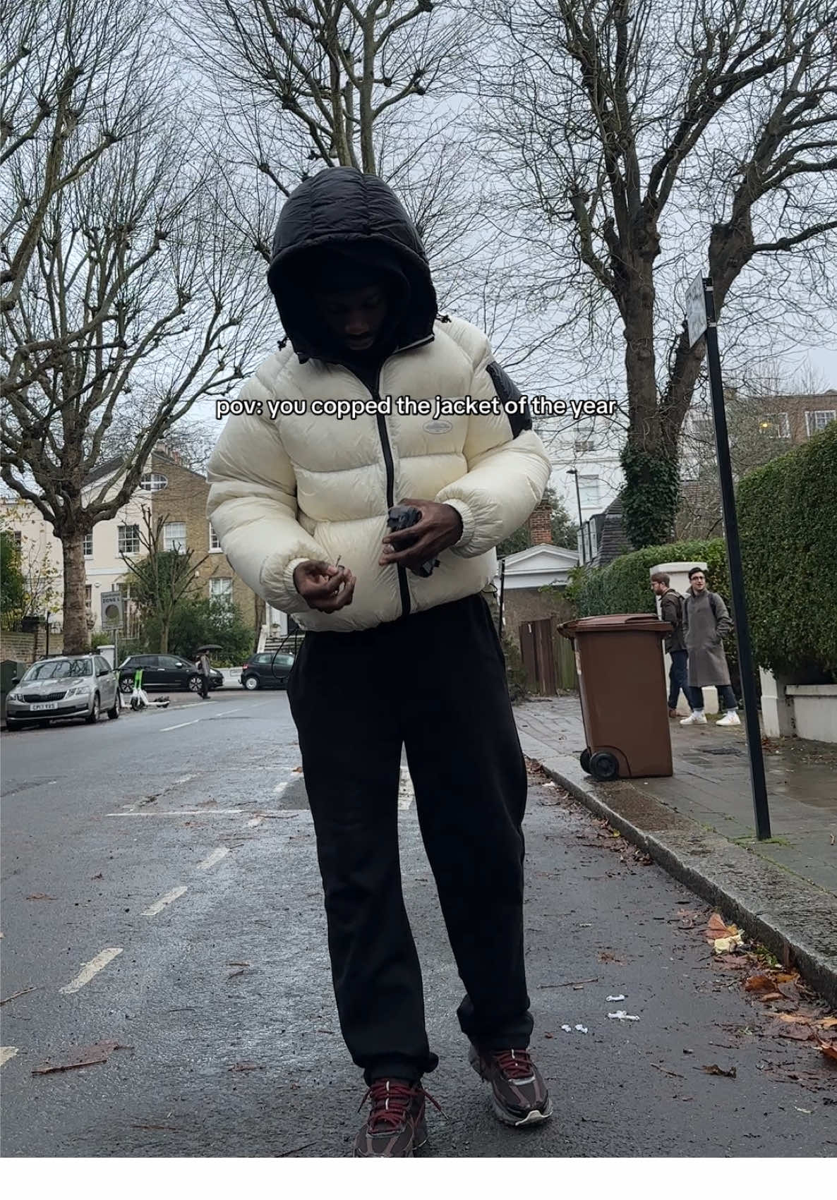 Name me a better puffer #OOTD #fitcheck #streetwear #pufferjacket #corteiz 