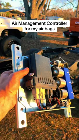 My Air management controller for my air bag set up #dieseltrucks #trucks #cars #automotive 
