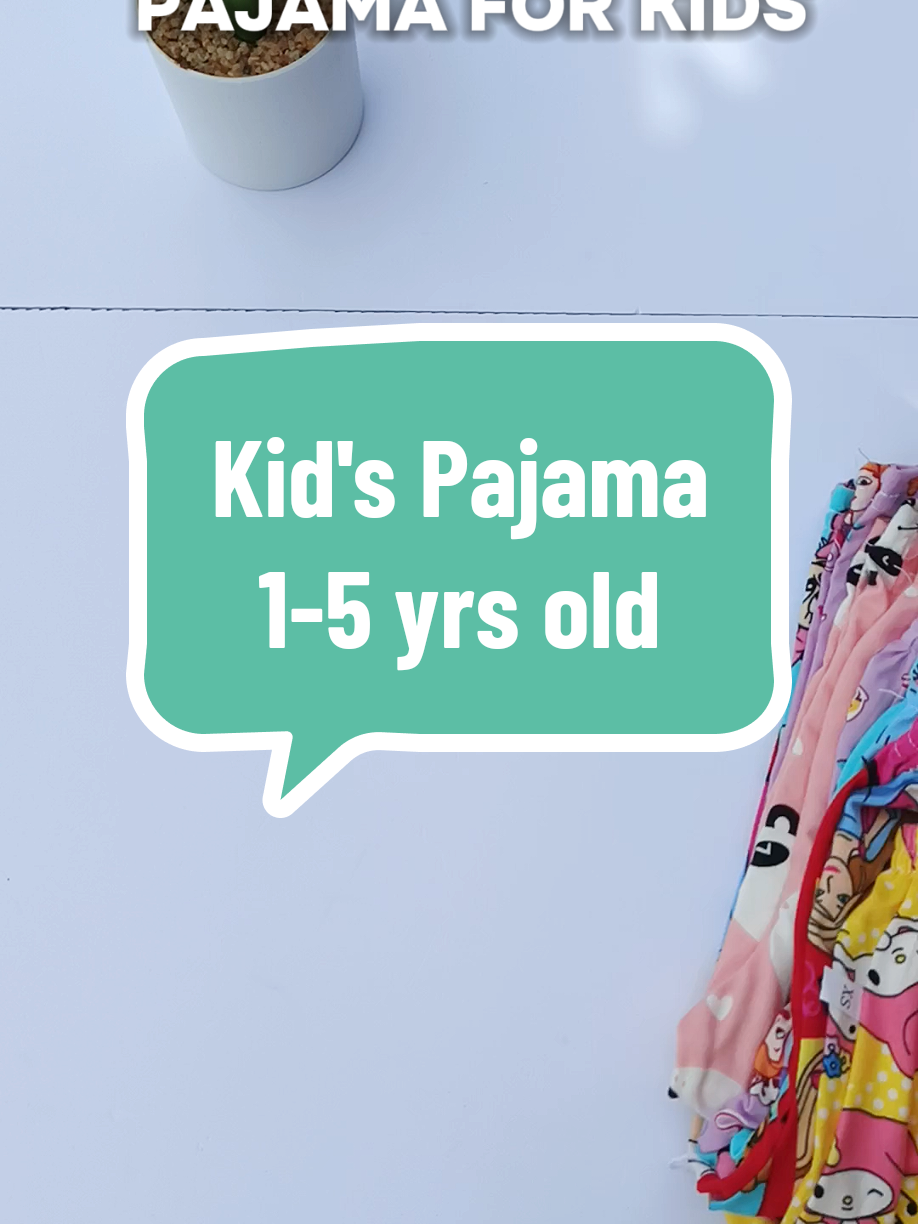 PAJAMA FOR KIDS 5 pcs for 129 pesos only 1-5 years old #pajama #pajamakids #5pcspajama 