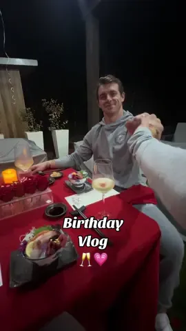 The backyard set up had me crying 😭🥹