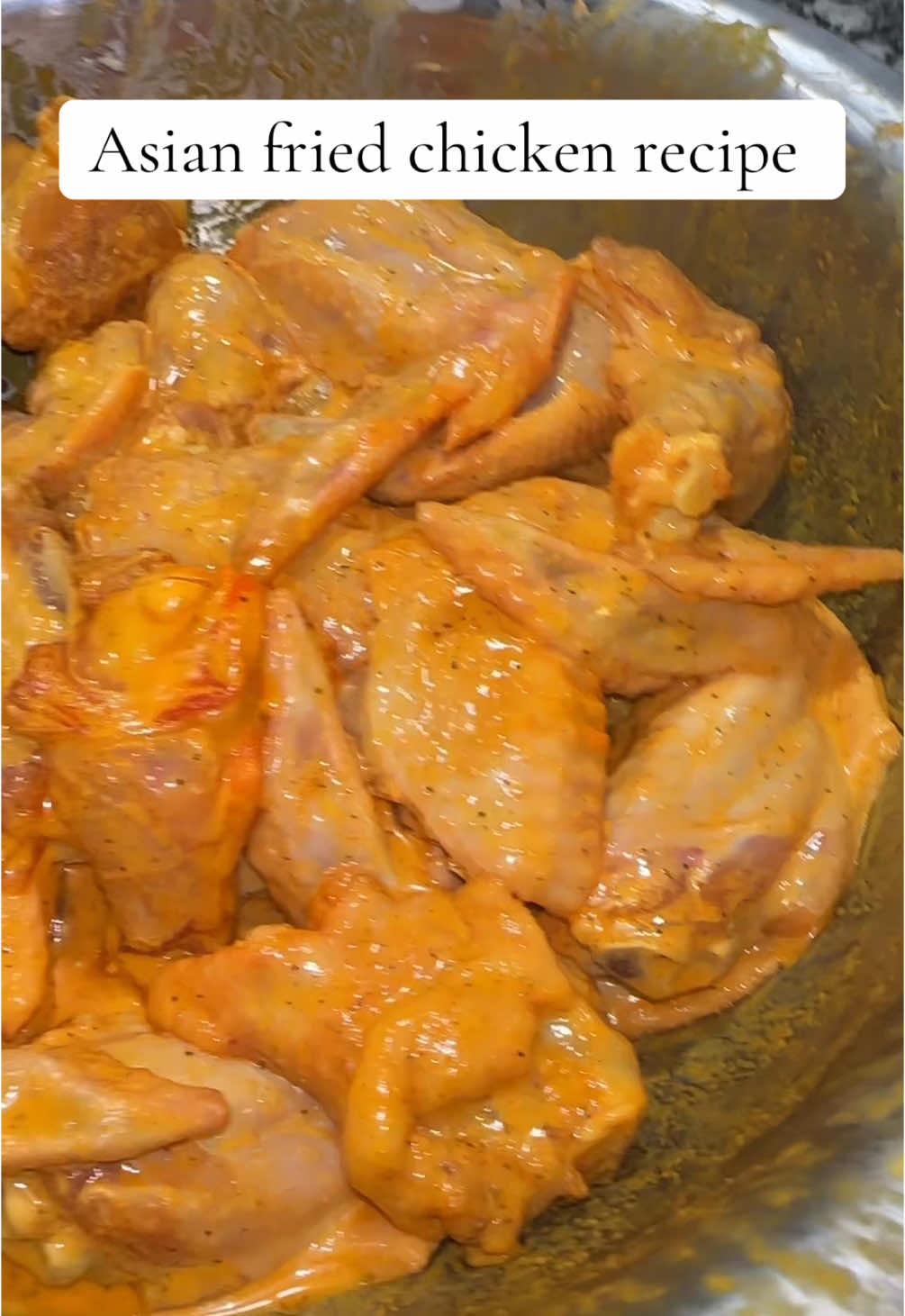 Asian fried chicken go craaazy😮‍💨🔥 #friedchickenrecipe 