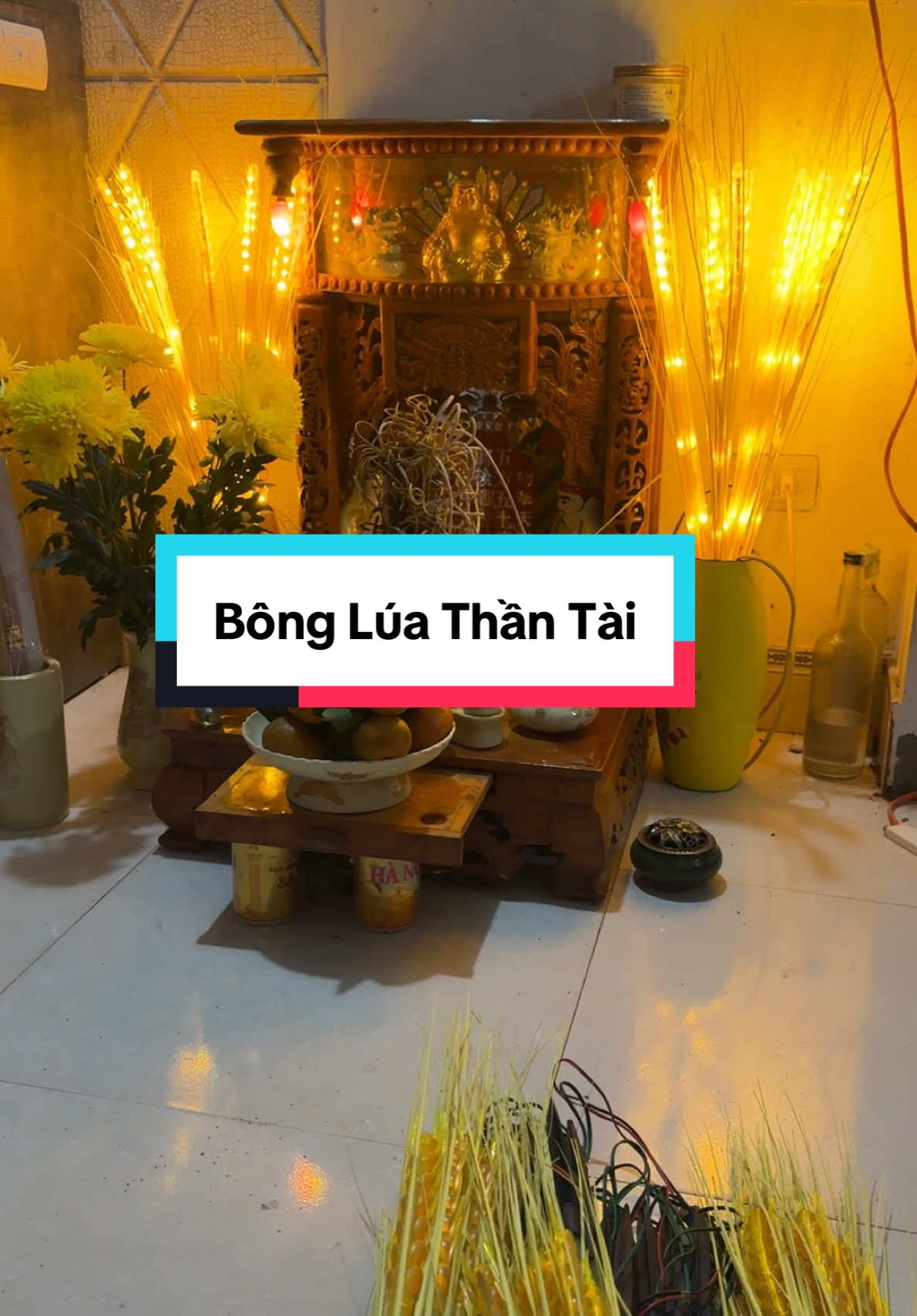 Bông lúa Thần Tài #xuhuong #ledbonglua #dienmayquanghoa37 