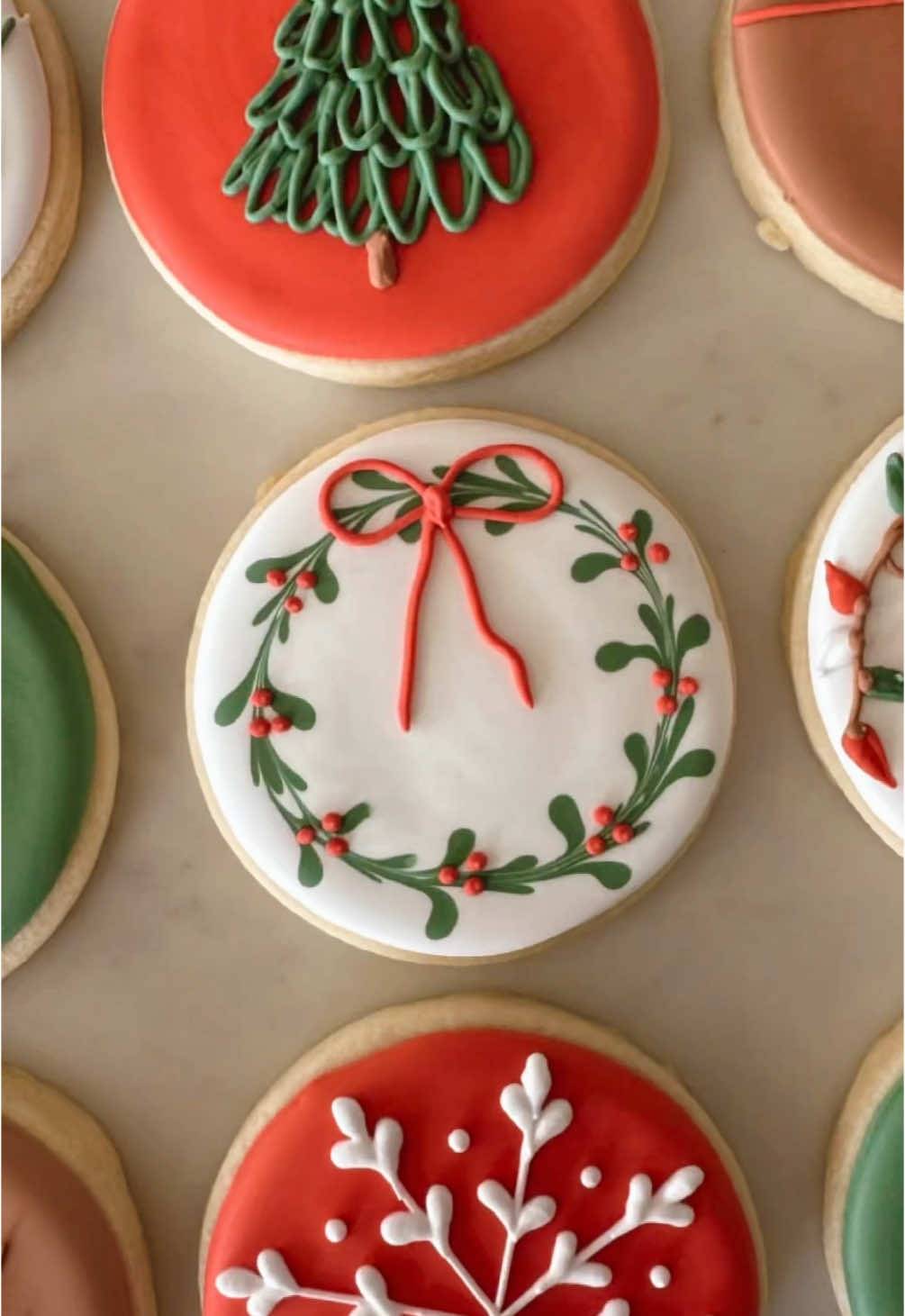 Part 1  Christmas cookie designs!! 🎄🎁 🎅🏼