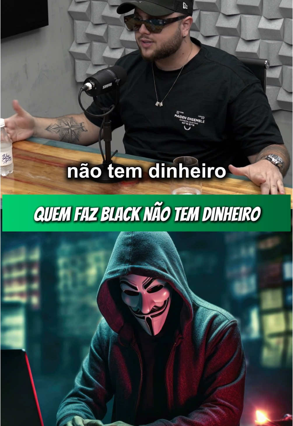 Quem faz black não tem dinheiro! #marketing #podcast #anonymous #cortes