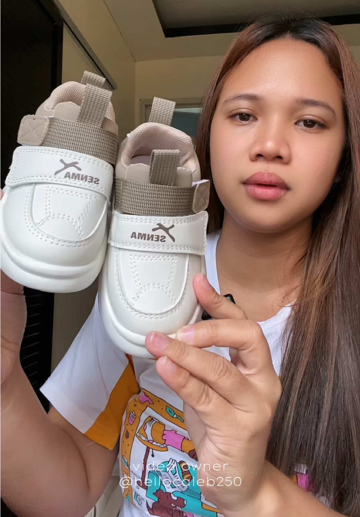 Ang ganda talaga ng quality!🤍  #senmashoes #shoesforkids #shoes #koreanshoesforkids #fyp #foryou #foryoupage 