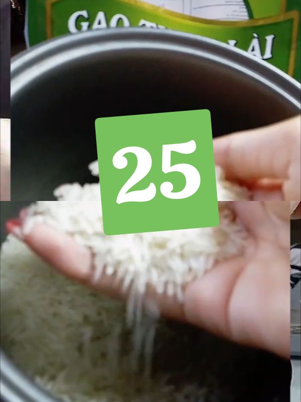 Cố gắng nấu cơm nhà ăn 🍚 #comnha #gaongon #gaothomlai #lotusrice #food #reviewhuongnoi 