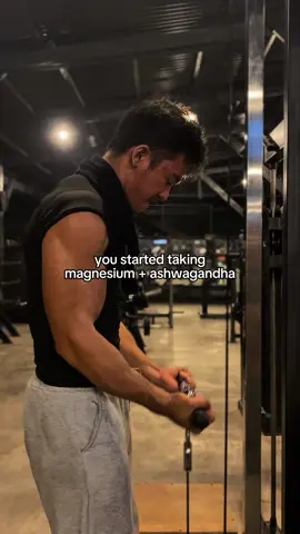 The game changer. #ashwagandha #gym #fyp 