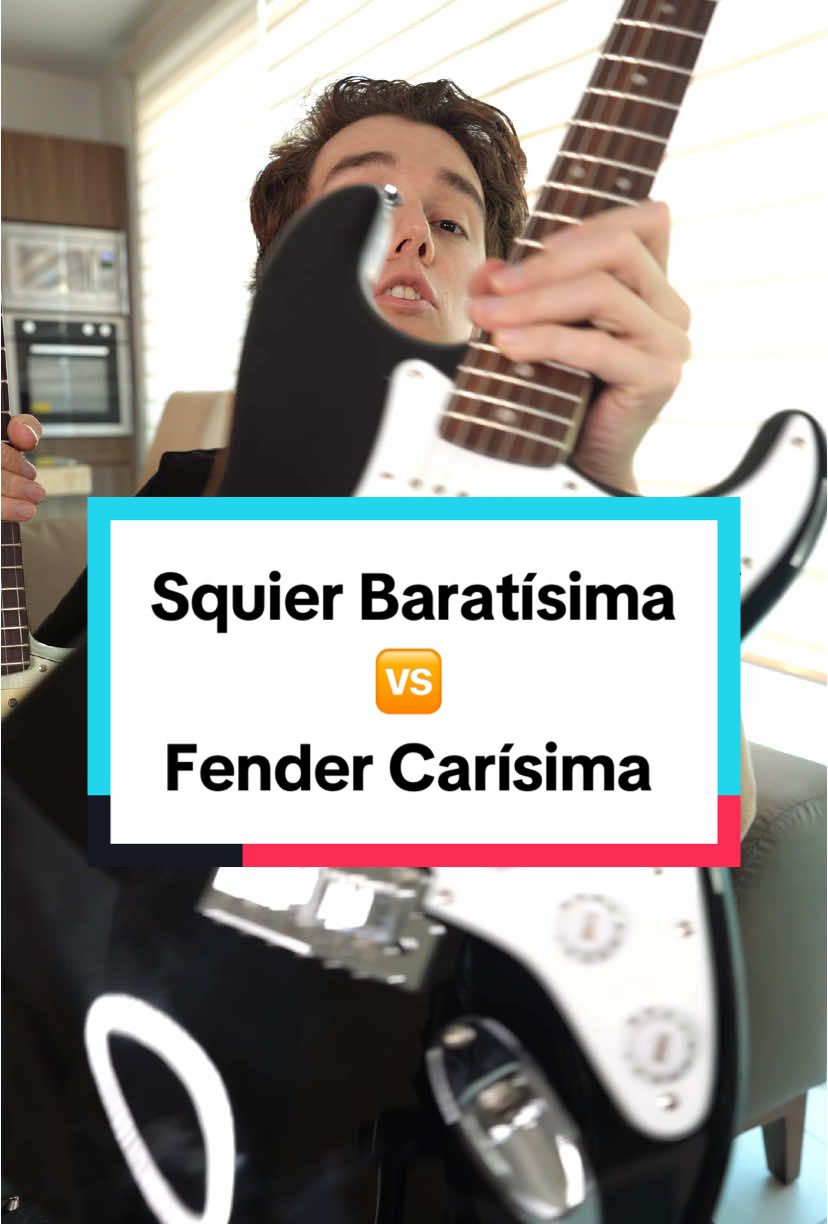 Comenta abajo cuál guitarra sonó mejor para ti #guitarra #guitarraelectrica #fender #squier #guitarrista @Fender 