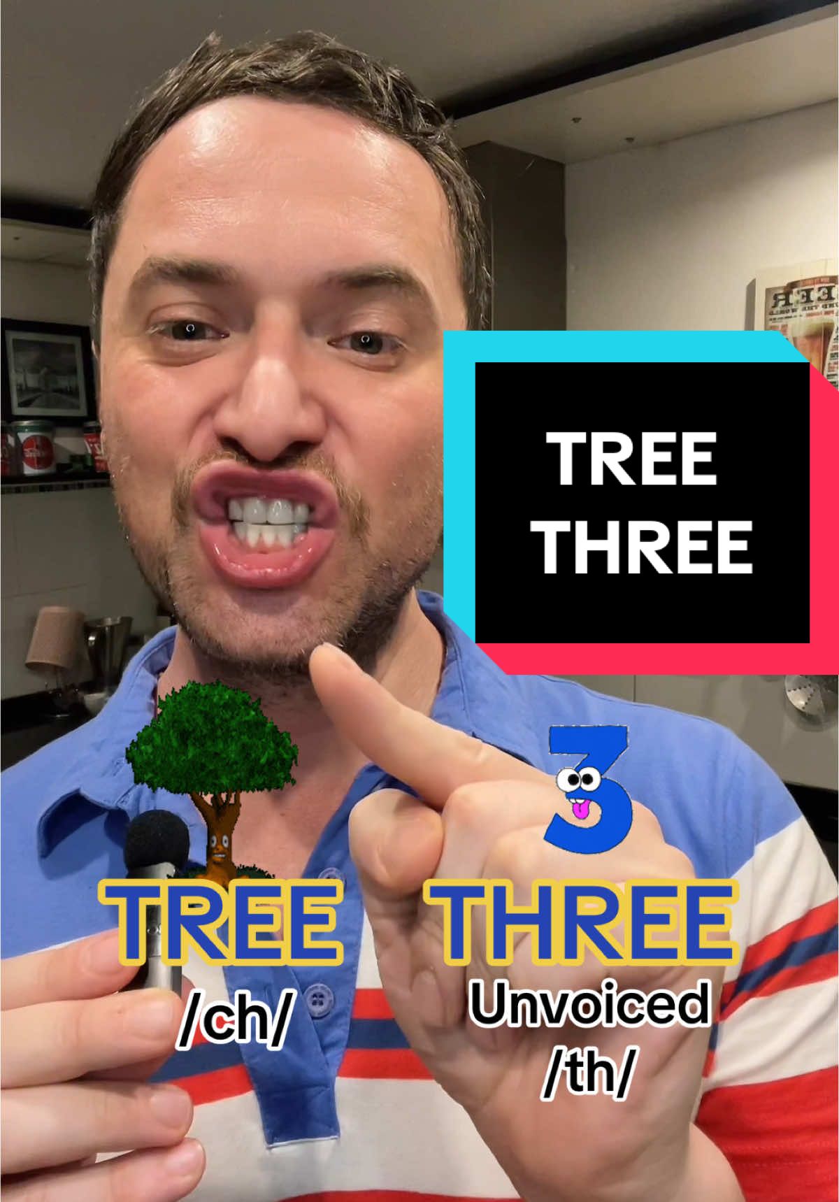 TREE (árbol) - THREE (tres) 🇺🇸 Learn the correct pronunciation of common words! Speak English fast and fluently!   … #english #englishlearning #englishspeaking #englishteacher #inglesespaña #viral #viralvideo #Love 🇺🇸 #proferaff #longervideos #pronunciation #learnenglish #ingles #englishpronunciation #englishtips 😉 #parati #fy #connectedspeech #pronunciationtips #americanenglish #goviral #goviralgo #goviraltiktok #paratiiiiiiiiiiiiiiiiiiiiiiiiiiiiiii #paratii #paratiii #teacher 🇺🇸 #englishfluency #online 