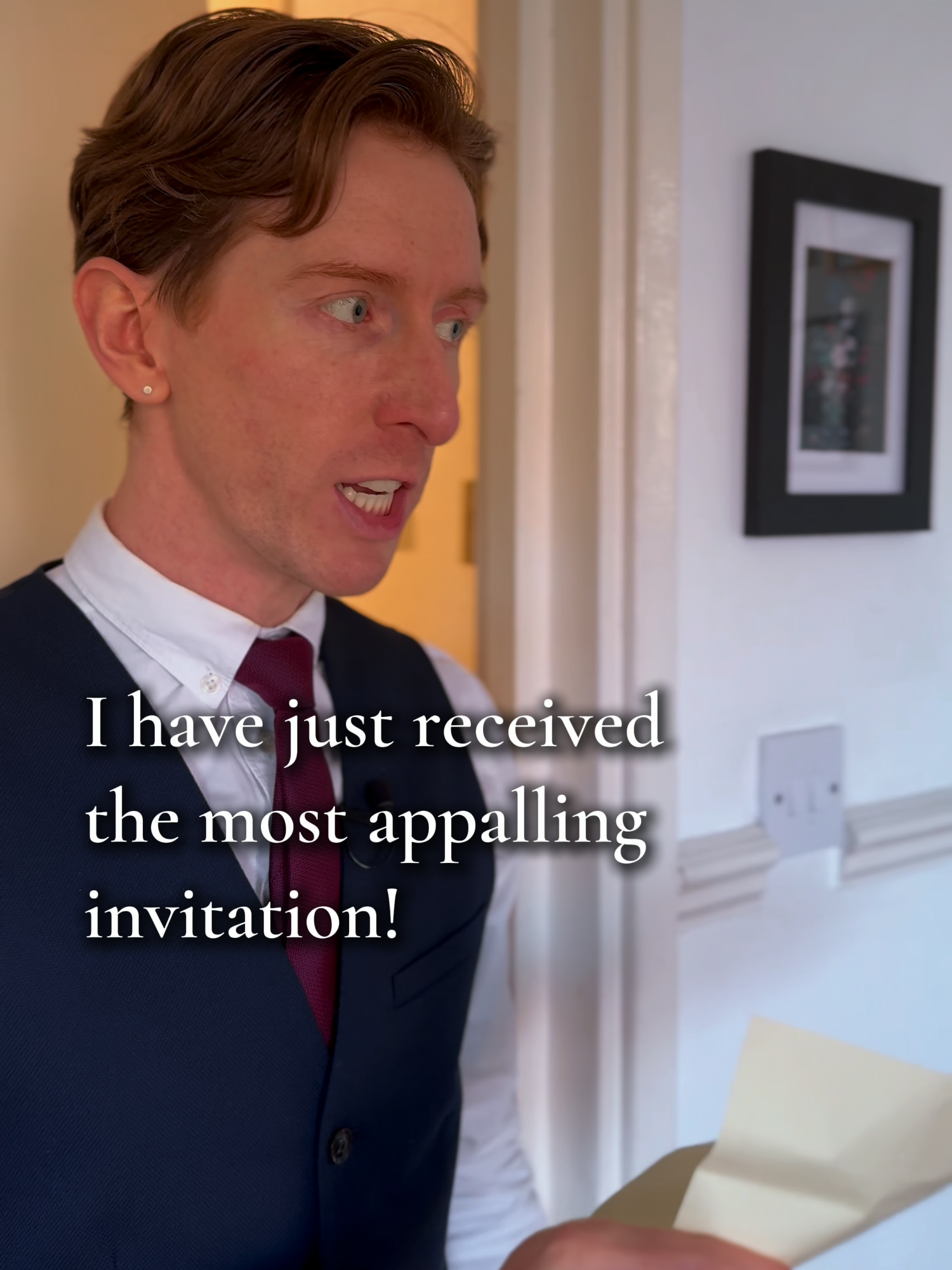 An everyday conversation in this house—or should that be every day? #englishenjoyed #learnenglish #britishenglish #britishaccent #rp #rpaccent  #englishpronunciation #languagelearning #englishgrammar #englishvocabulary