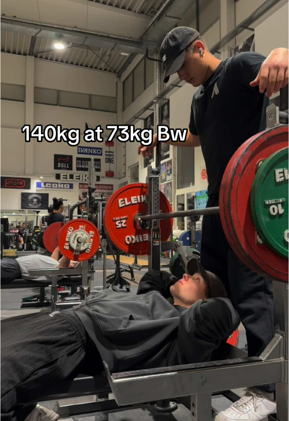 Coming for the 150kg :) #GymTok #gymmotivation #gym #dasgym #fyp #abcxyz 