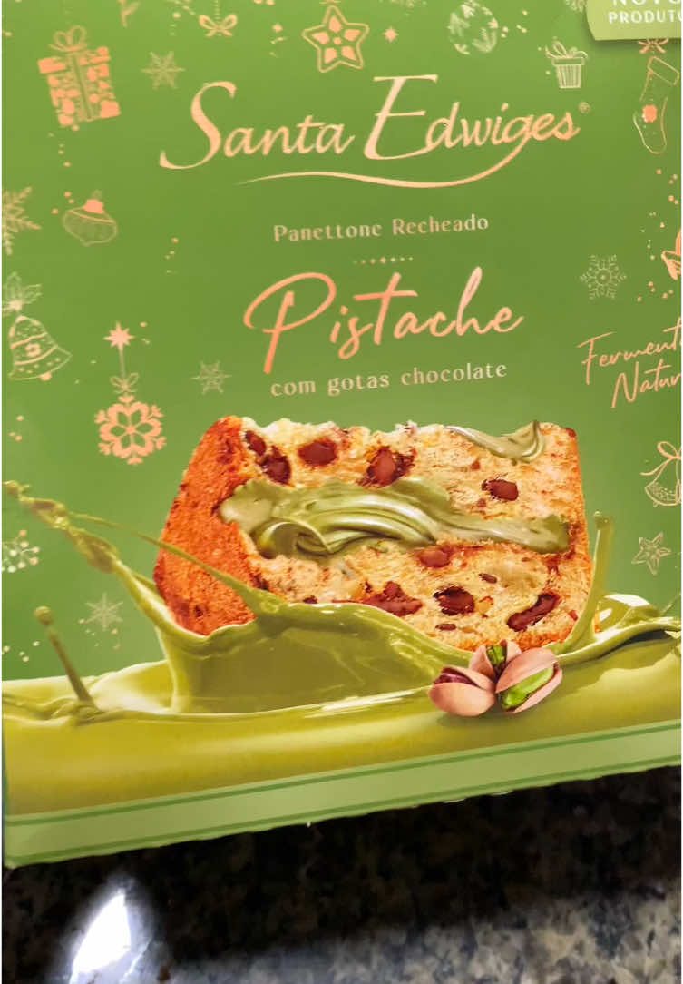 😋😋 #panetone #santaedwiges #pistache #natal 