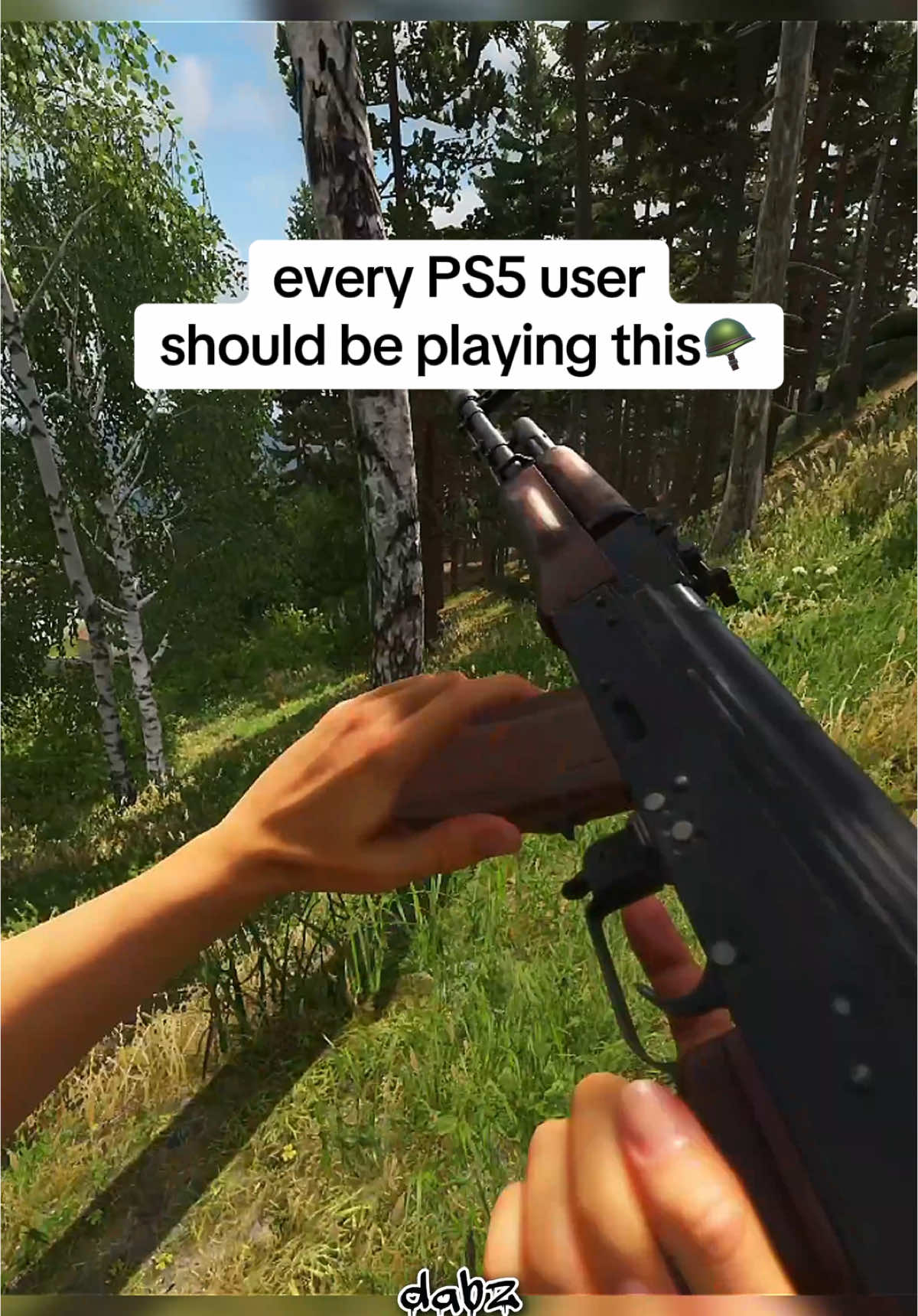MOST REALISTIC PS5 GAME👁️ #armareforger #ps5 #xbox #arma #gaming #armareforgerclips #playstation5 #playstation 