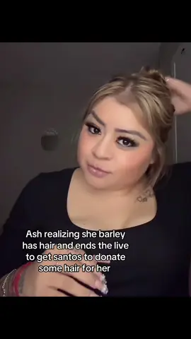 Maybe some hair from her nunu #ashtrevino #fyp 