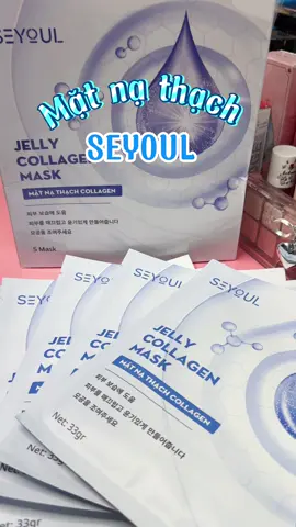 Mặt nạ thạch căng bóng mịn mướt đây các nàng ✨ #matna #matnathachcollagen #seyoul #maskdapmat #matnaseyoul 