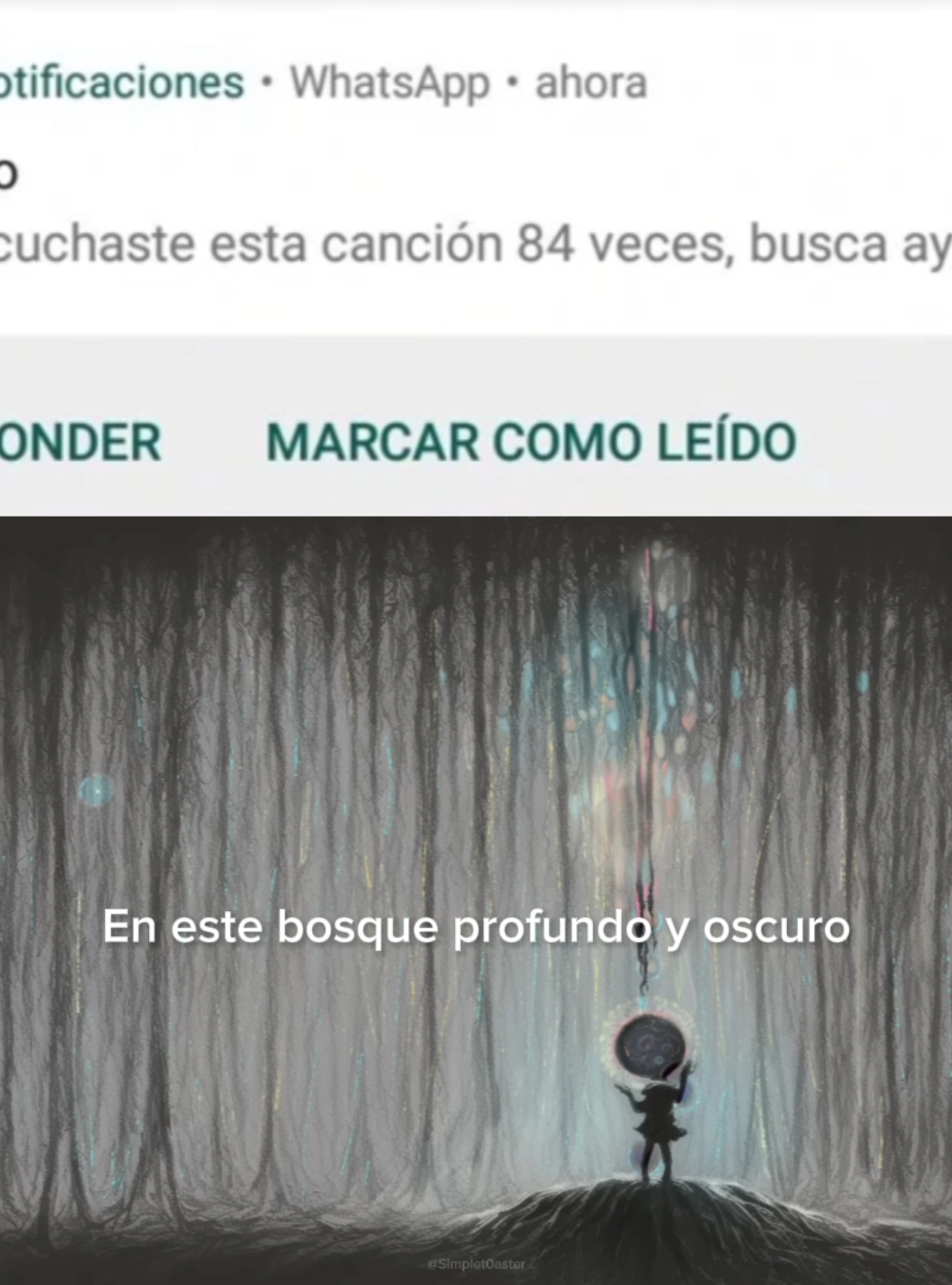In a deep, dark forest - Kikuo  #vocaloid #lyrics_songs #letras #español #kikuo #kikuosongs #kikuoland #miku #hatsunemiku 