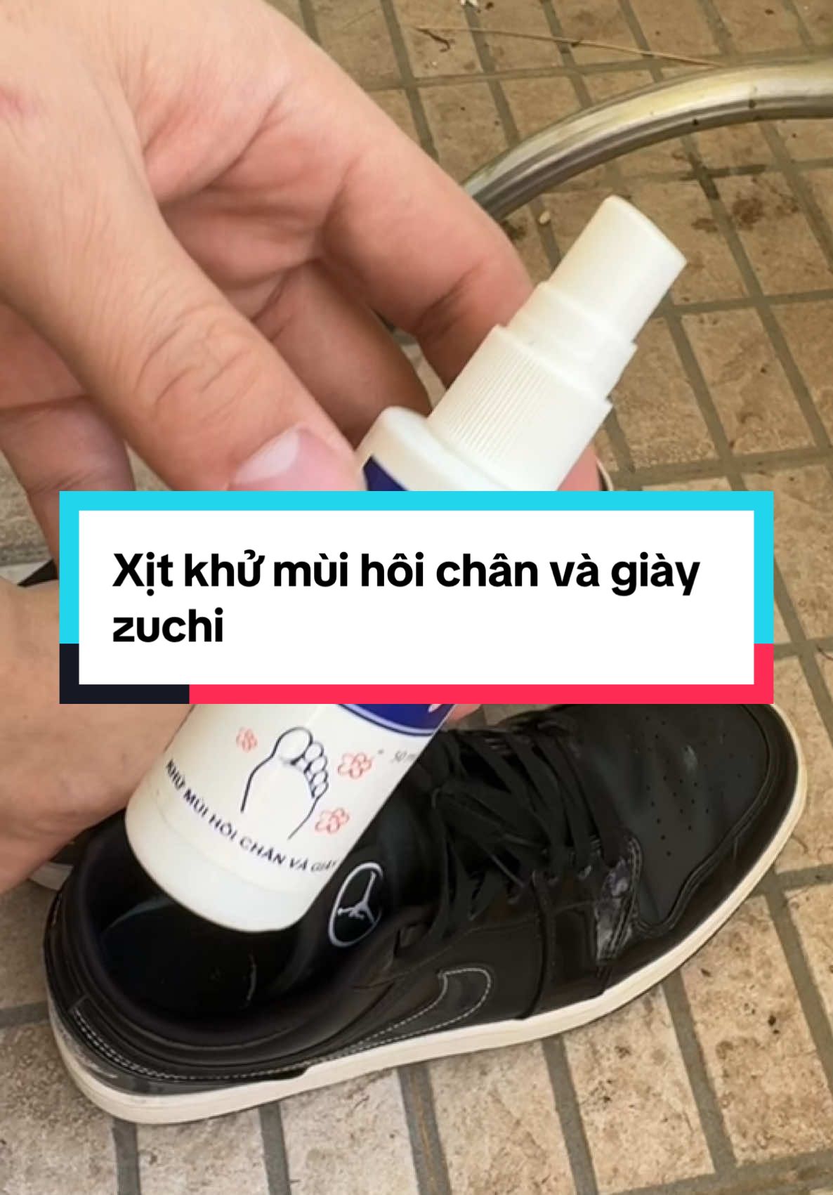 Xịt khử mùi hôi chân và giày zuchi#hoichan #xitkhuhoichankingmoster #xithoichan 