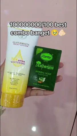 duo ini dicombo bikin makin nampol hasilnya 🥹 #lotion #glutawhite #tiktokshop #fyp #rekomendasi #racuntiktokshop #viral #skinflair #nalpamarasoap 