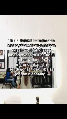 Jangan terlalu engga enakan,karna blm tentu orang tersebut memikirkan kita #fyp 