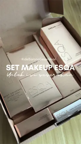 Rekomendasi makeup set untuk isi seserahan yang packagingnya superrr cantik jadi bikin look seserahanmu jadi mewaah✨ #idebarangseserahan #isiseserahan #makeup #setmakeup #makeupseserahan #setmakeupseserahan #seserahan #makeupesqa #esqa 