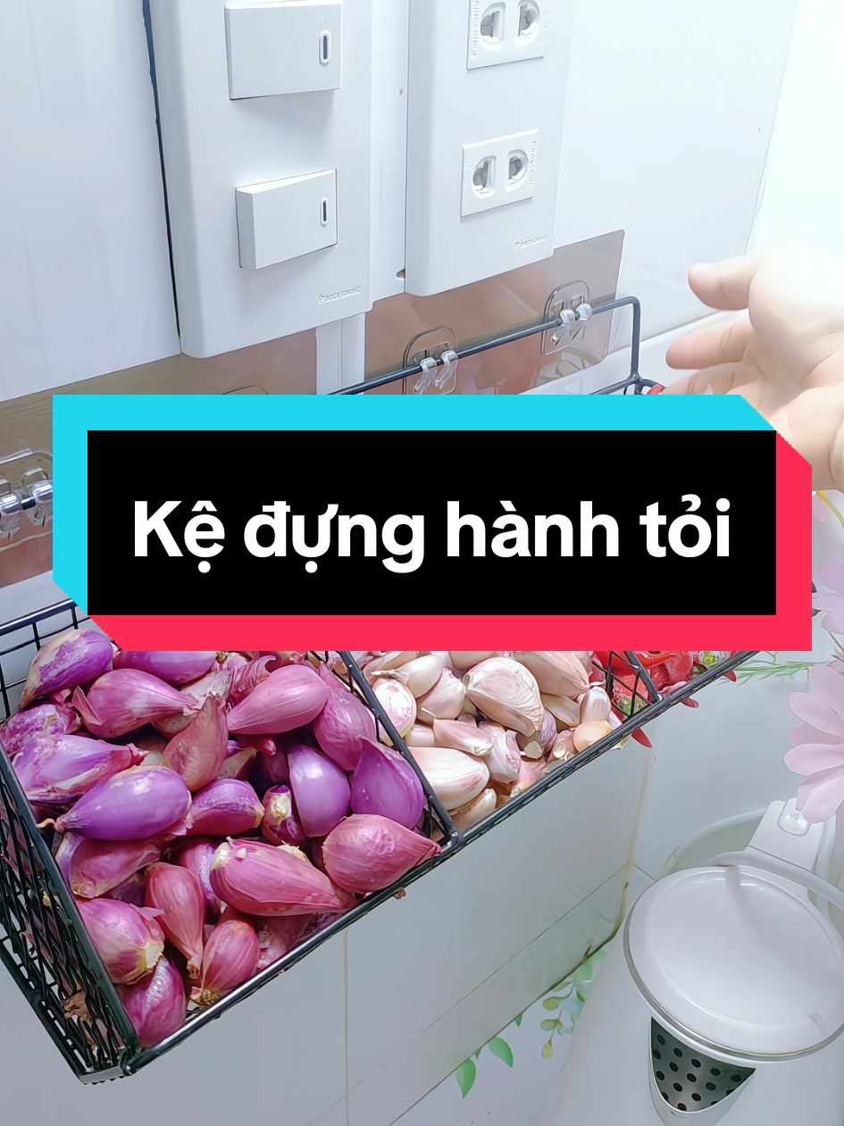 Kệ đựng gia vị, hành tỏi treo tường #kedunghanhtoi #kedunggiavi #kedunggiavitreotuong #kedunghanhtoitreotuong #review 