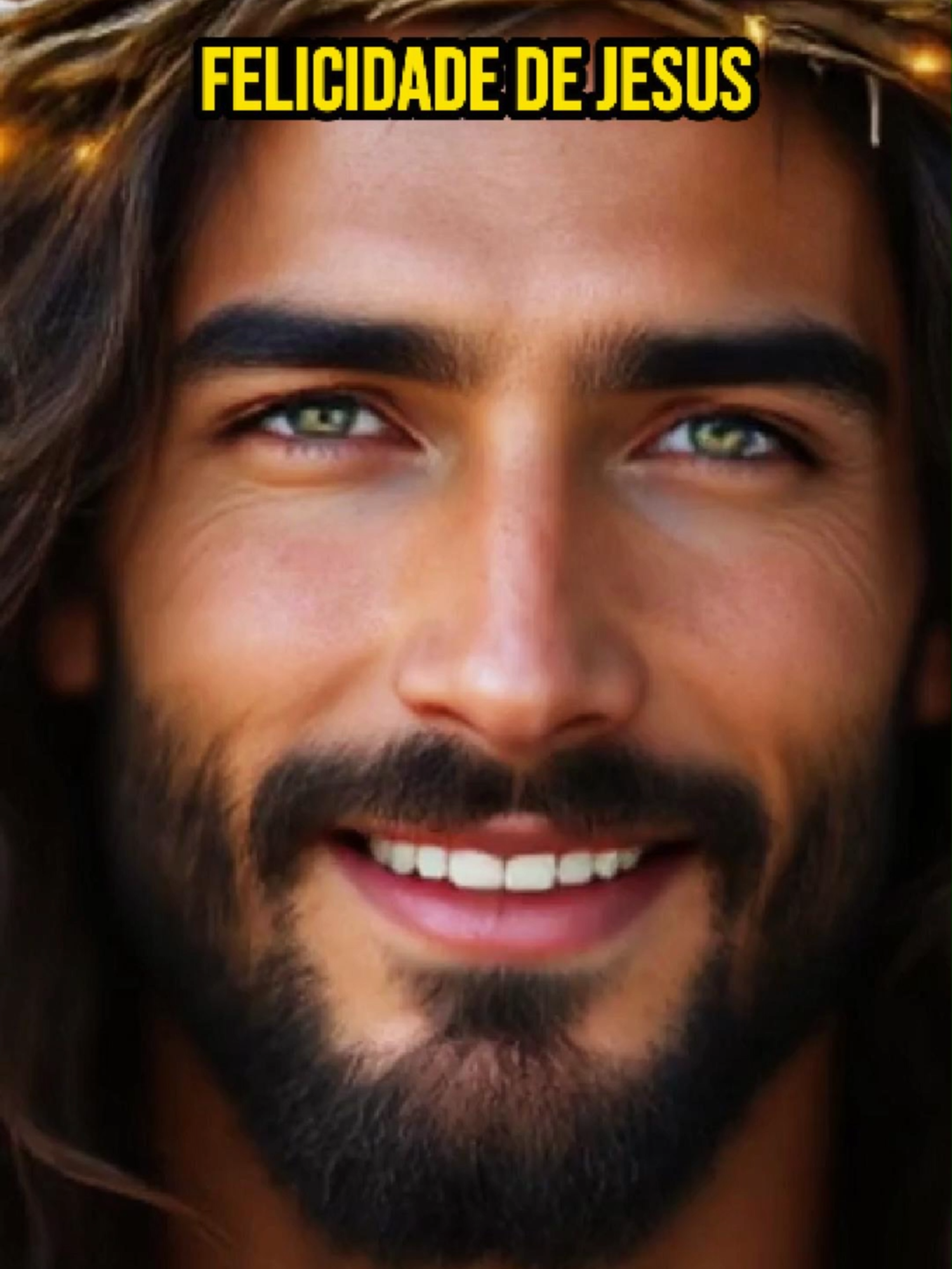 A FELICIDADE DE JESUS #SeguindoComFé #PalavrasDeJesus #ChuvasDeBênçãos #JesusFalaComVocê #MensagemDeFé  #Fé #Reflexão #Espiritualidade