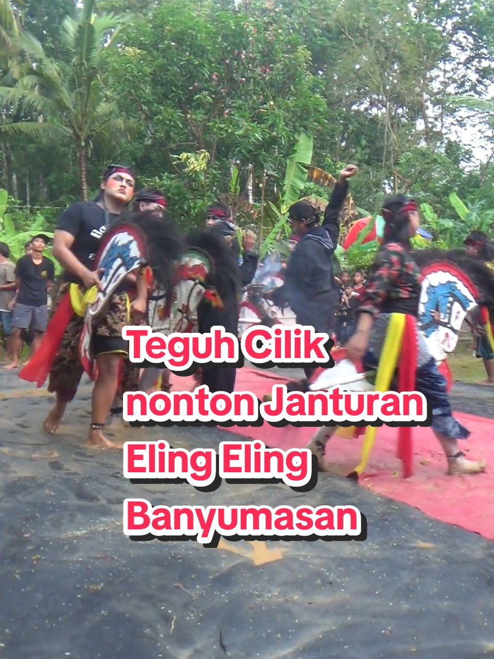 Teguh Cilik nonton Janturan Eling Eling Banyumasan #jaranantiktok  #ebegkebumen #ebegbanyumasan #kudalumping #jarankepang #jathilan #kudakepang #kesurupankudalumping  #mendhemebeg #ndadijaranan #elingelingbanyumasan  #ekabudaya  #teguhcilik 