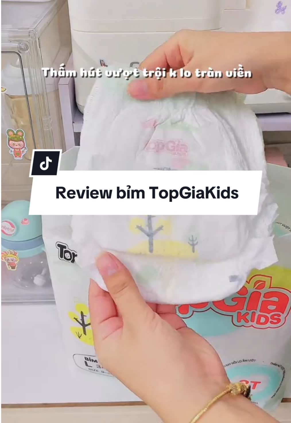 Có mom nào dang dùng bỉm này cho bé mình ko?  Bỉm dùng ưng phết í #mebimsua #topgiakids #chamcon 