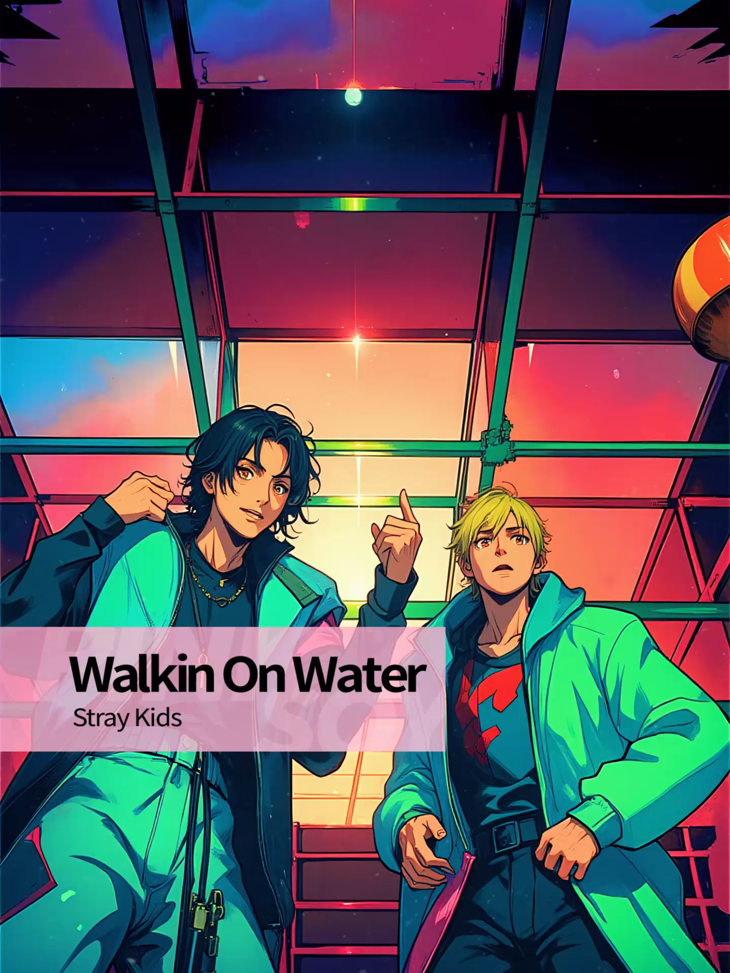 물 위를 걷듯 가벼운 스텝💦 Stray Kids  Walkin On Water  MV 및 Dance Practice 영상을 사용하여 제작하였습니다. -핑크소이 kpop AI 애니메이션   #StrayKids #스트레이키즈 #WalkinOnWater #스키즈 #skzstay #aiedit #aianime #fyp #pinksoy  @straykids_japan @jypestraykids