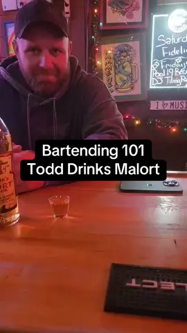 @Jeppson’s Malört #malort #malortchicago #chicagohandshake #chicago #chicagotiktok #bar #divebar #drinking #iowa #malortchallenge#barmaid#b does Todd keep a straight faced while drinking his Malort?