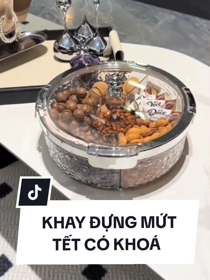 khay đựng mứt tết có khoá chống ẩm #khaydungmuttet #khaymut #khaymuttet 