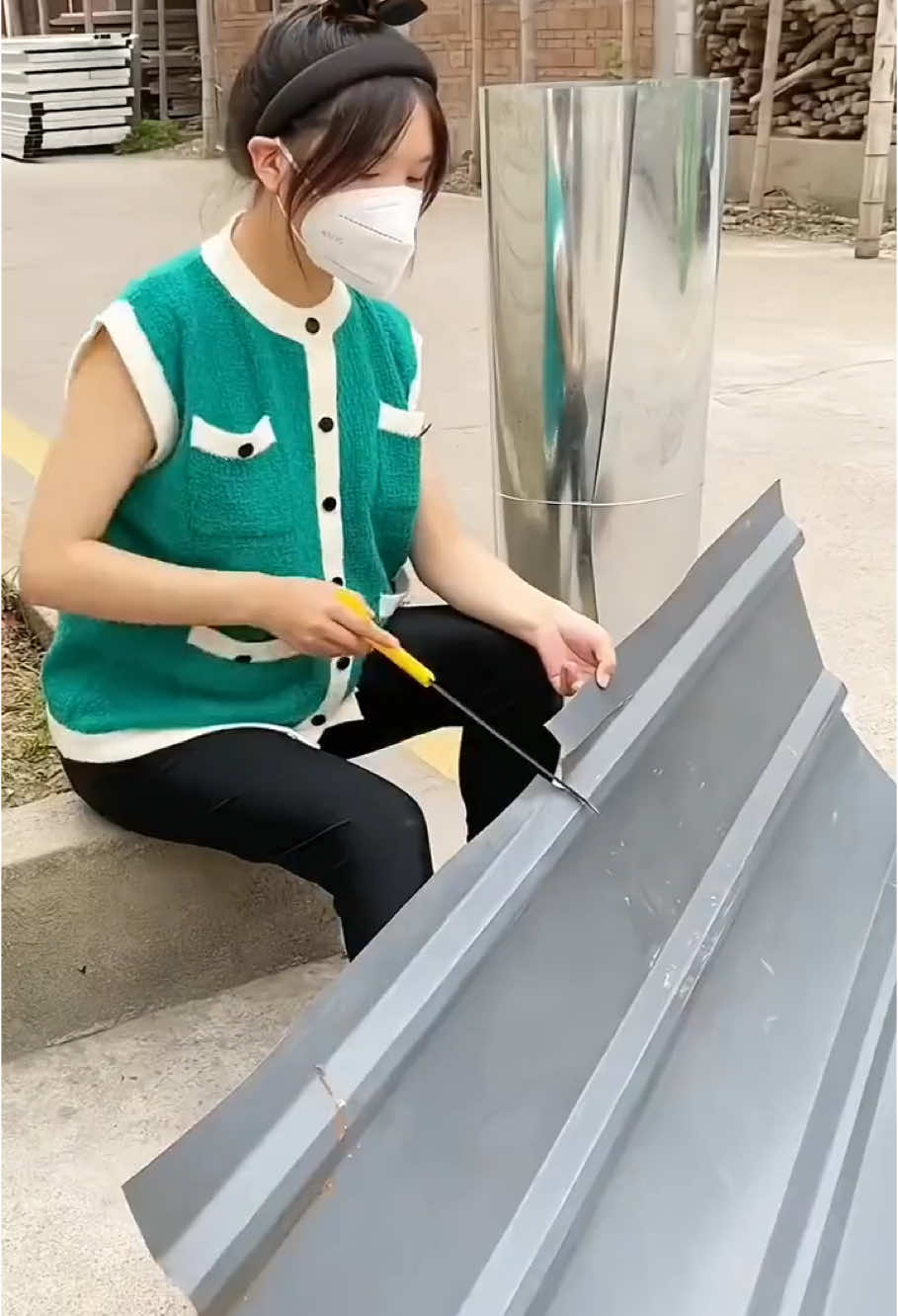 # electric drill shears heard that there is this gadget, electric drill can be used as a cutting machine to use # hardware tools # hardware accessories # high-performance utility tools#philippines #fyp #fouryou #hardwaretools 