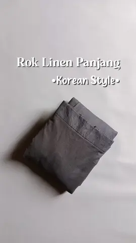 Rok linen cakep banget✨ #roklinen #roksusun #rokkoreanstyle 