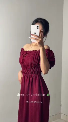 fit checkk for christmas dayy! #cuantanpabatas #outfitnatal #dressnatal #dresswanita #dressmerah #reddress 