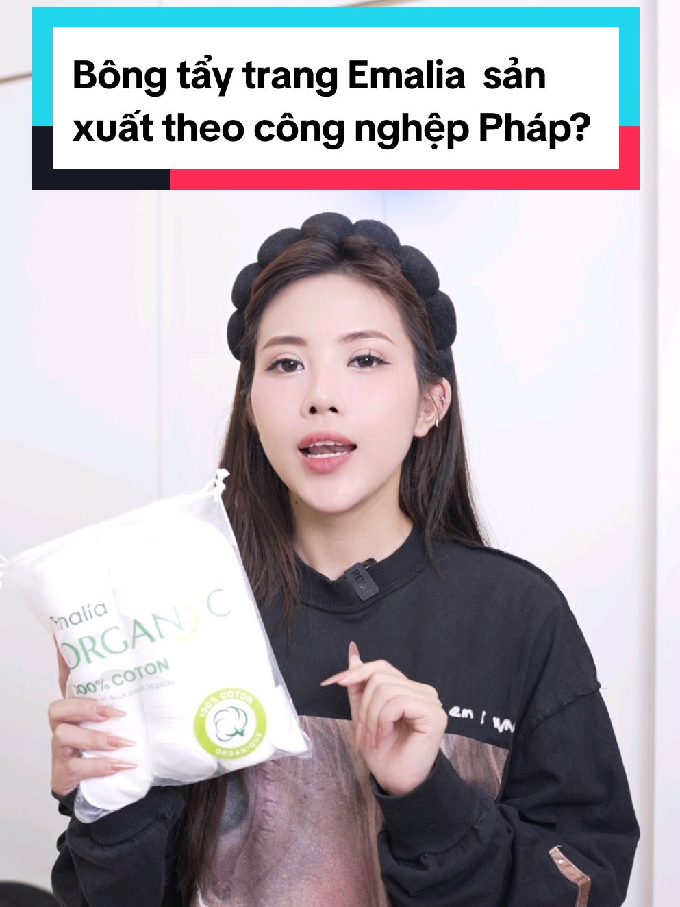 Bông tẩy trang sản xuất theo công nghệ Pháp, mấy bà đã thử chưa? #bongtaytrangEmalia #bongtaytrang #chamsocda #chamsocdamat #lamdep #skincare #lamdepmoingay #lamdeptuthiennhien #bongtaytrangquocdan 