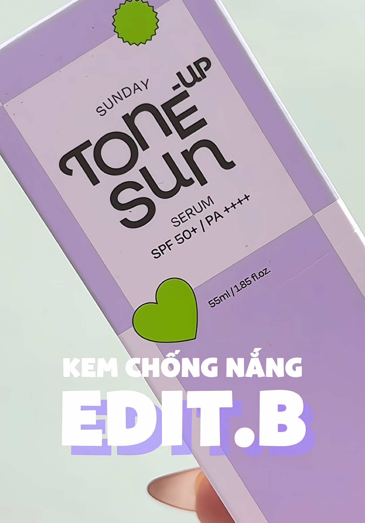 Khai sáng cho mấy bà một em kem chống nắng xịn xò con cò nhennnn 🌞🔥 #editB #SundaySunSerum #fyp #truchaynoinham #xuhuong 
