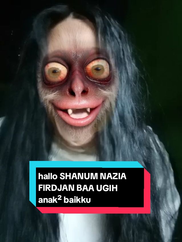 hallo SHANUM NAZIA FIRDJAN BAA UGIH anak² baikku #hantu #hantuserem #hantuviral #anakbaik #fyp 