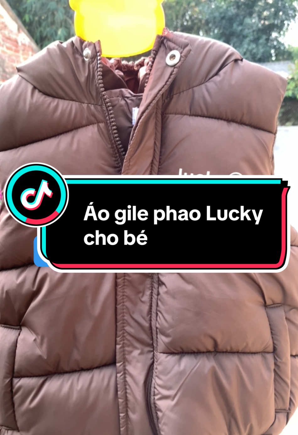 Áo gile phao Lucky tai gấu xinh xắn cho bé  #mebap #dososinh #xuhuong #thinhhanh #aogilephao #aogilephaochobe 