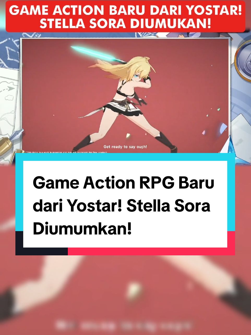 Game Action RPG Baru dari Yostar! Stella Sora Diumumkan! #Yostar #bluearchive #stellasora 
