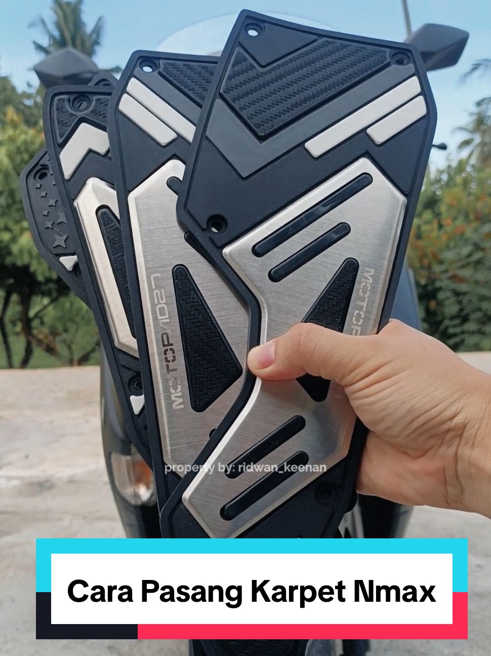 Membalas @rizkiputra002 Cara Pemasangan Karpet Bordea Pijakan Kaki Moror Nmax New 155 #karpetmotor #karpetnmax #karpetmotornmax #nmax #nmaxnew #nmax155 #nmaxmodifikasi #aksesorisnmax #CuanTanpaBatas #GebyarBelanjaDesember #jagoanvideotrending 