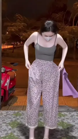 Đồ Bộ Nữ Áo Phối Hoạ Tiết #setonu #setdodep #setdoxinh #thoitrangnu #xuhuong 