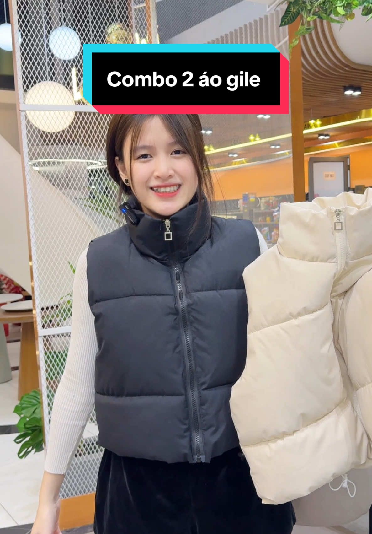 Combo 2 áo gile #ao #aogile #aogilenu 