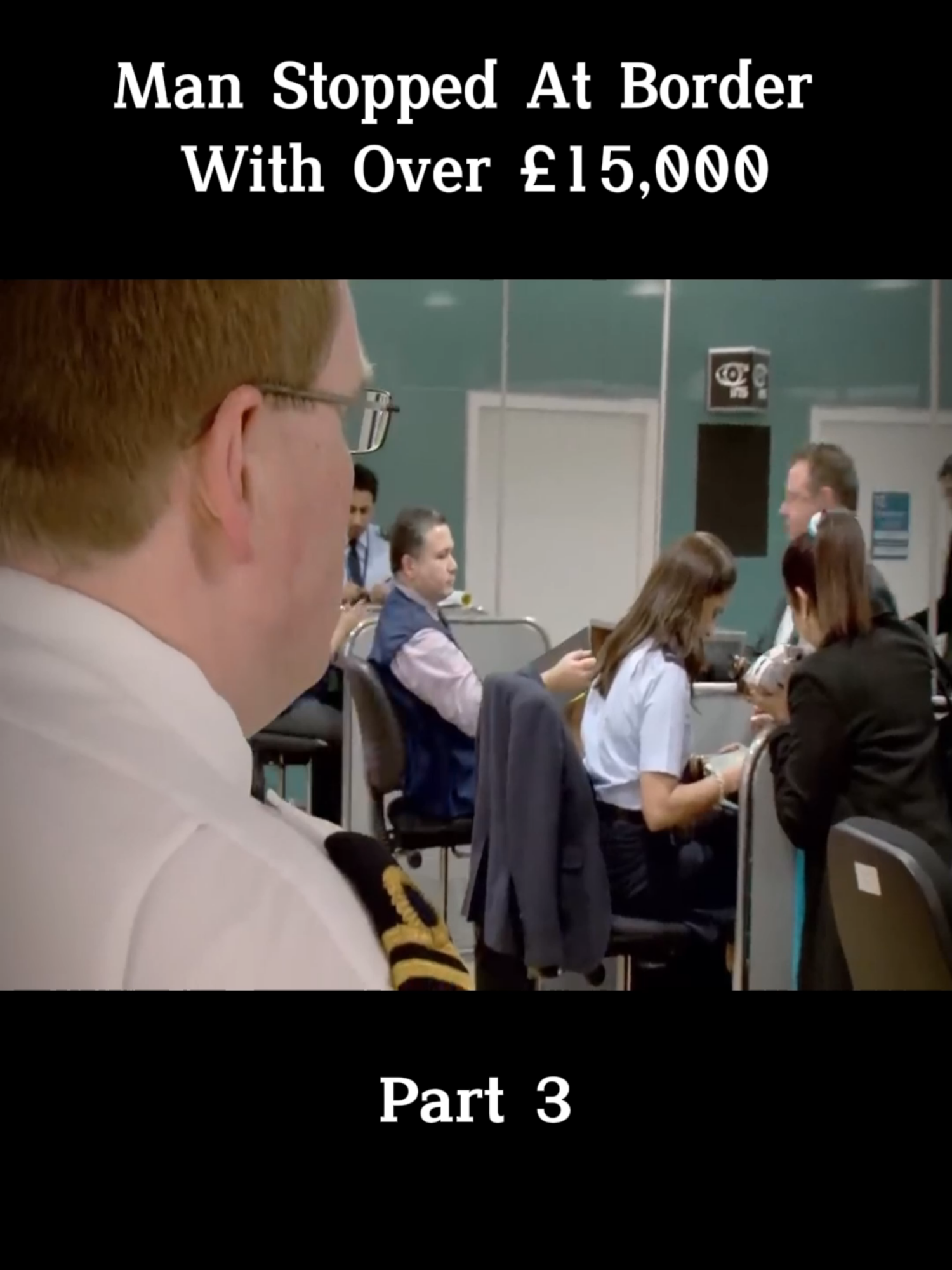 Man Stopped At Border With Over £15,000-part 3#cops #copsoftiktok #police #london #unitedkingdom #fyp #foryoupage❤️❤️