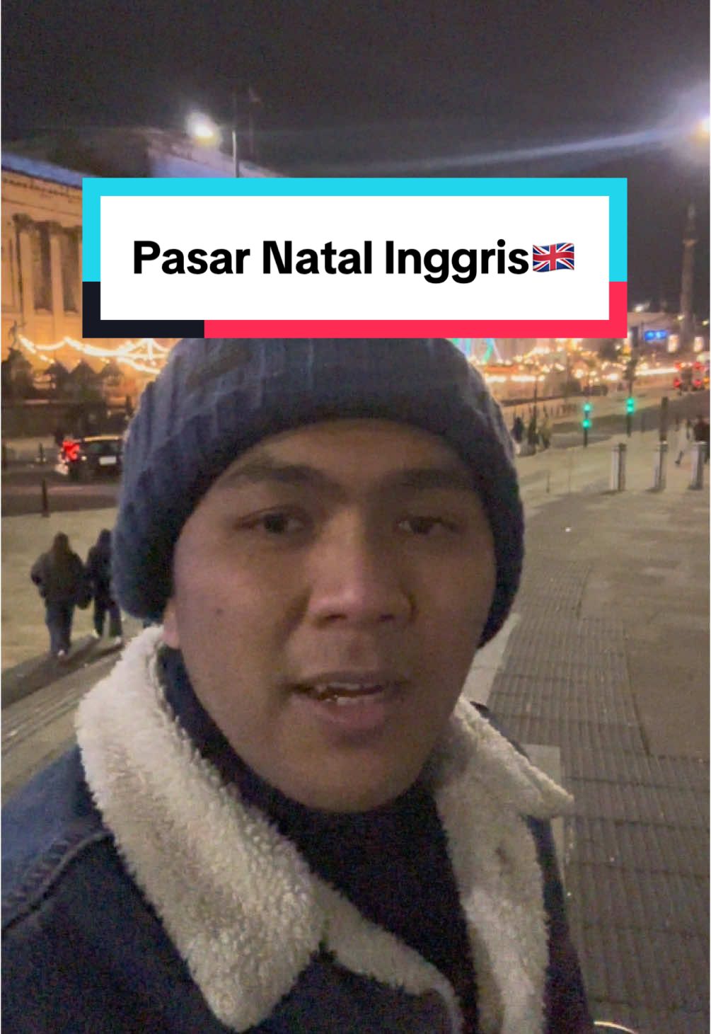 Jajan dan main sepuasnya di Pasar Natal, Inggris Liverpool #fyp #pasarmalam #pasarnatal #christmas #christmasmarket #streetfood #jajanantiktok 