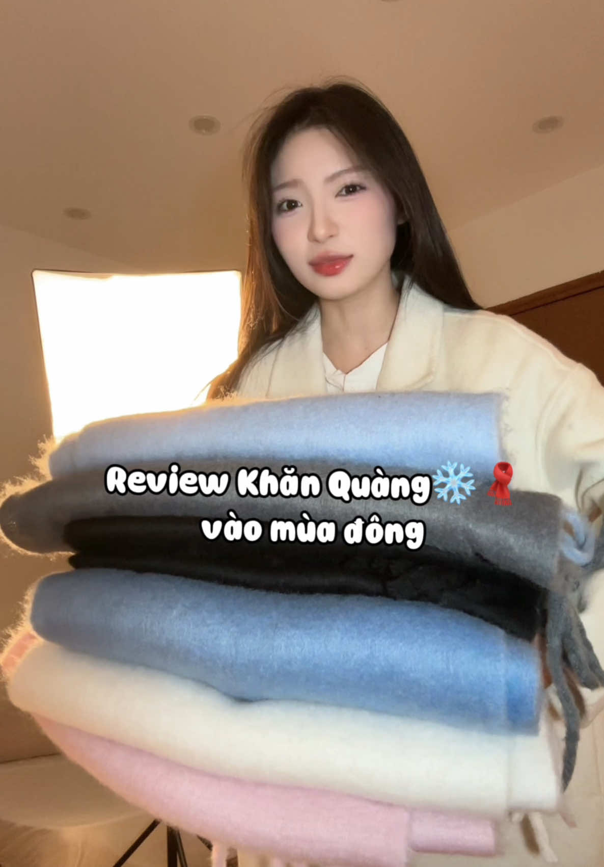 Có 1mùa đông thôi. Cổ mua hẳn 6màu🫢#nhungdayy6 #vtvcab 