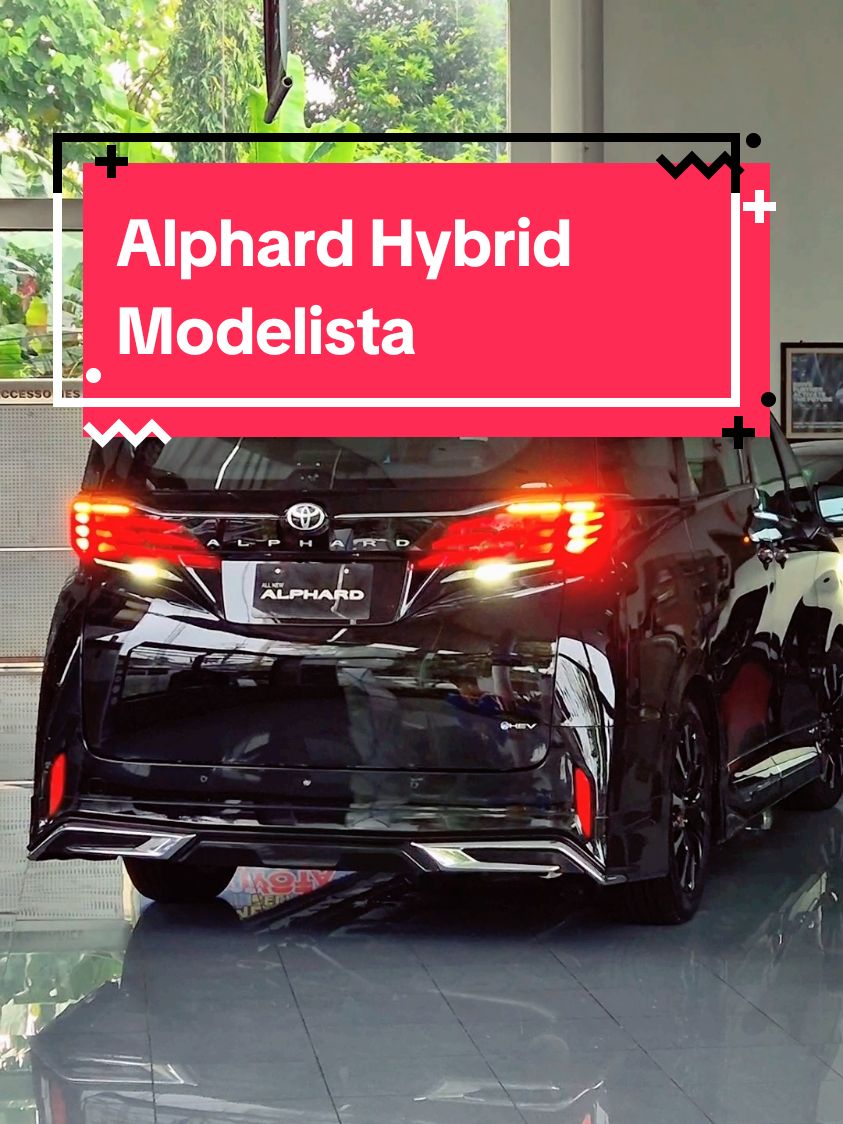 Hadir, New Alphard Hybrid Modelista Black Colour ..DP mulai 400 jtaan #CapCut #alphard #hybrid #vellfire #wedding #weddingtiktok #weddingday #weddingdress #catering #cateringservice #golf #golftiktok #holeinone #grosir #grosiran 